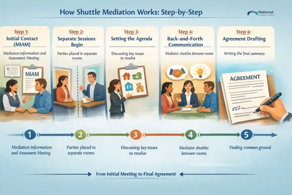 How Shuttle Mediation Works: Step-by-Step Bury