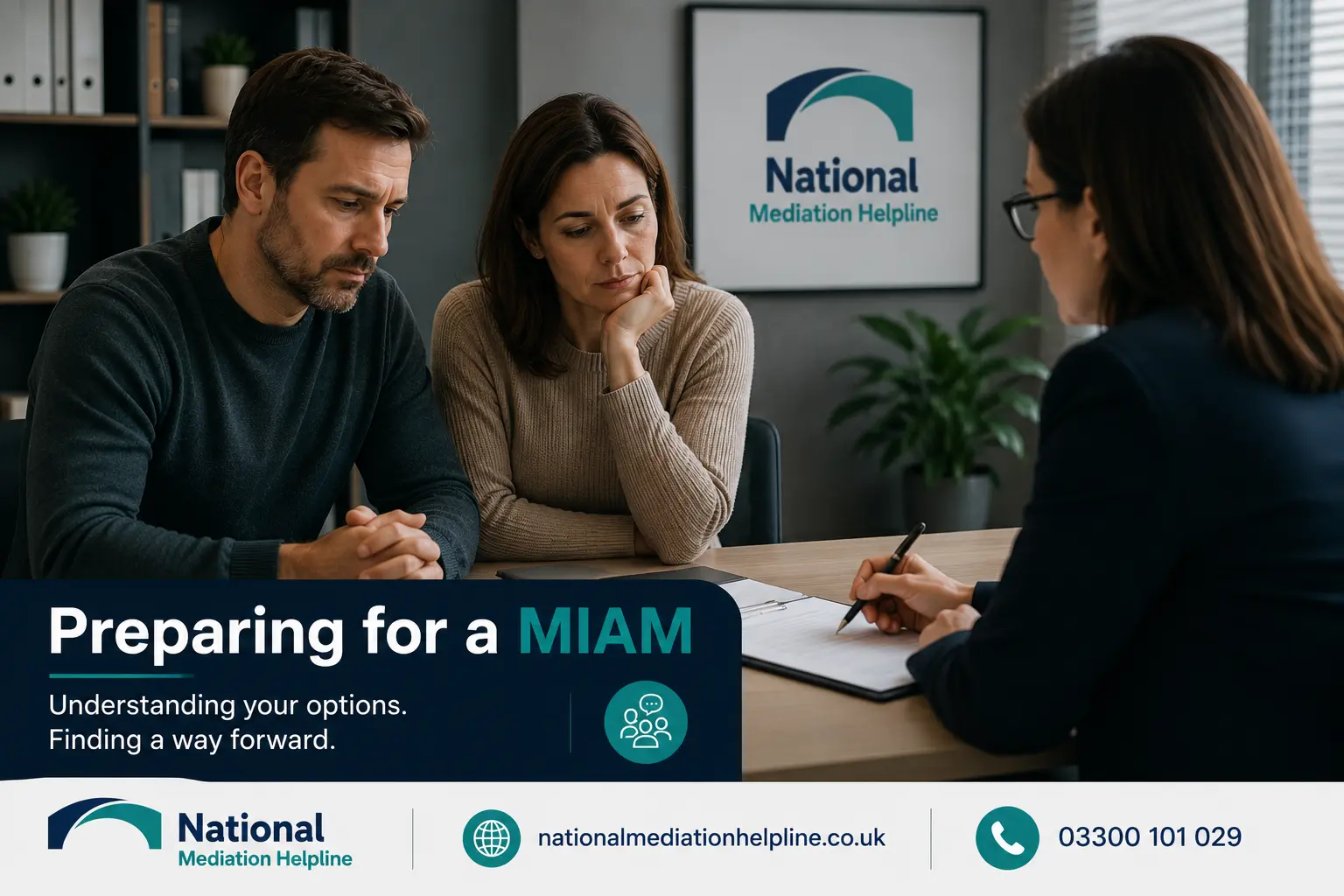 How to prepare for a miam in Bury Preparing for a MIAM. An image explaining how to prepare yourself emotionally and rationally for the first miam appointment 